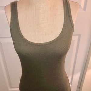 🌻5 for $25🌻 Olive Green Racerback Tank